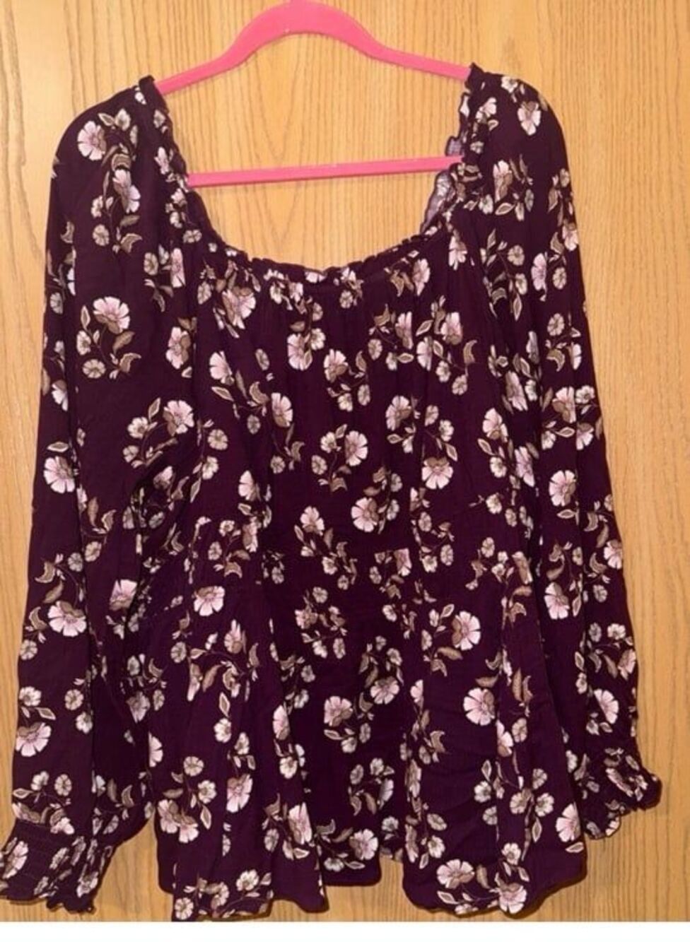 Torrid Floral Smocked Top | Size 3 - Picture 2 of 2